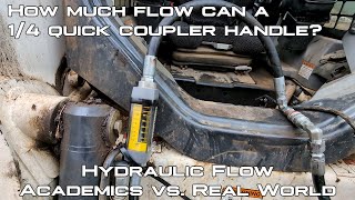 How much flow can my hydraulics handle [upl. by Aika]