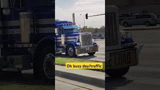 semitrailer loaded heavy thingoversizeload ytviral trending transportation short asmr [upl. by Aivyls]