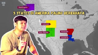 5 WILAYAH RAWAN KEJAHATAN DI AMERIKA [upl. by Lemrac]