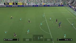 eFootball2025 Liga goal Patson Daka Wrexham  Palermo [upl. by Areit]