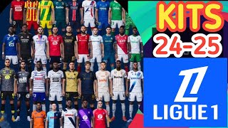 PES 2021 New Kits  French Ligue 1 Season 202425 [upl. by Ellebasi52]