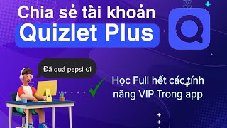 share quizlet plus account for free  Thẻ Ghi Nhớ Hỗ Trợ AI [upl. by Necila544]