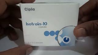 Isotroin 10 Capsule View Uses Side Effects Price in hindi [upl. by Newcomer631]