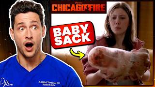 Doctor Reacts To CHICAGO FIRE Wild Medical Scenes [upl. by Tressia]