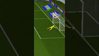 The plan is fail due to the keeper deny it😂 pes barcelona gaming football shorts fifa futbol [upl. by Nibla]