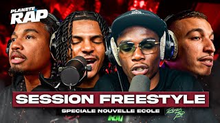 SESSION FREESTYLE SPÉCIALE NOUVELLE ÉCOLE  PlanèteRap [upl. by Jade]