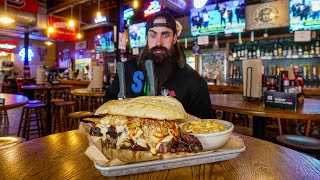 THIS BBQ SANDWICH CHALLENGE IN SOUTH CAROLINA HAS BEEN FAILED 76 TIMES  BeardMeatsFood [upl. by Jesselyn617]