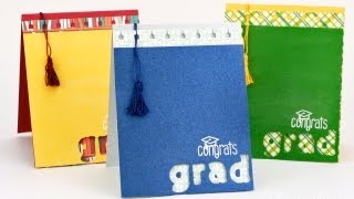 how to make a graduation card with tassel [upl. by Auohp813]