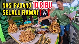 WISATA KULINER SUMATRA BARAT❗️NASI PADANG PALING ENAK DAN MURAH DI KOTA PADANG MASAKAN KHAS MINANG [upl. by Gazzo613]