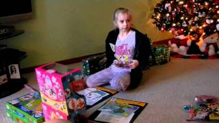 Sophia Opening Xmas Presents 2010 [upl. by Isidore]