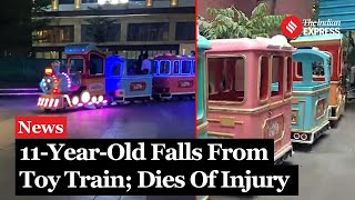 Elante Mall Accident 11YearOld Boy Dies In Toy Train Accident At Chandigarh Mall [upl. by Eiramlirpa559]