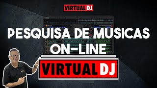 Pesquisa de música On Line Toca Direto no Virtual DJ [upl. by Yvon]