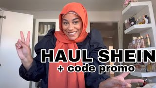 HAUL SHEIN  CODE PROMO 😍🤍 [upl. by Dacia910]