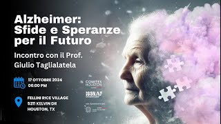 Alzheimer Sfide e Speranze per il Futuro [upl. by Charry]