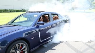 2014 Dodge Charger SRT8 burnout [upl. by Aekahs]