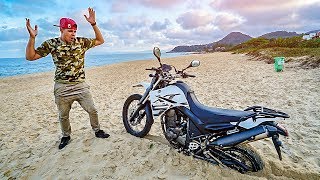 ATOLEI A XT660 NA PRAIA [upl. by Shepherd111]