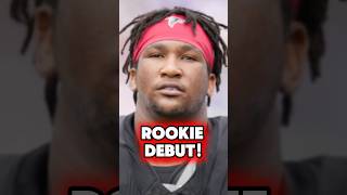 Falcons Rookie Making His Debut ​falcons nfl shorts [upl. by Ahrens]