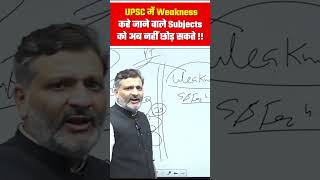 Dont Avoid Weak Subjects in UPSC IAS Exam  KD Sir  Nirman IAS [upl. by Llekram]