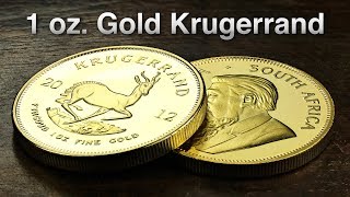 1 oz South African Gold Krugerrand [upl. by Euqinimod]