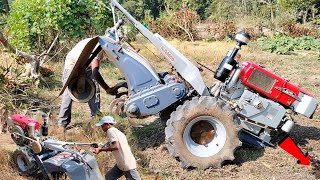 Day1  My Kamco Er90 Power Tiller Preparing The Field For Winter Season Vegetable Farming [upl. by Xed]