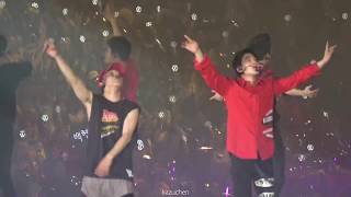 180603 EXO엑소Power全体→KAI→SUHOBAEKHYUN→SUHOCHEN focusThe EℓyXiOn in HongKong Day2fancam [upl. by Odom]