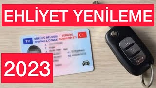 Eski tip sürücü belgesini yeni tip ehliyet ile değiştirmek 2023 [upl. by Whetstone205]