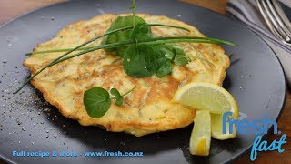 Simple and delicious Whitebait Fritters recipe [upl. by Mosi930]