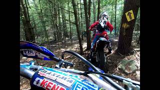 HMDR 85 CC Youth ECEA Hare Scramble Ryder Sigety 2019 Yamaha YZ85 3rd Place [upl. by Nirek367]