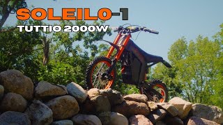 Soleil01 EV dirt bike The best Budget EV dirt bike [upl. by Yawnoc]