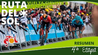 RESUMEN 4ª ETAPA VUELTA CICLISTA A ANDALUCÍA 2022 [upl. by Brookner]