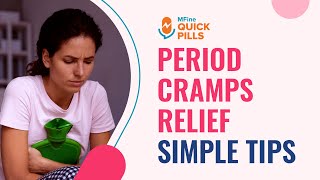 Period Cramps Relief Simple Tips When to See a Doctor for Period Pain  MFine [upl. by Aititel660]