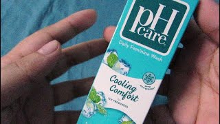 FAST REVIEW pH Care Daily Feminine Wash Cooling Comfort [upl. by Hu383]