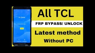 All TCL Series TCL 40 SE T610K Android 13 amp 14 FRP Bybass LAST SECURITY 2024 ✅✅✅✅ [upl. by Strain]