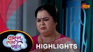 Badal Sesher Pakhi  Highlights 02 Mar 2024 Full Ep FREE on SUN NXT  Sun Bangla Serial [upl. by Haraz]