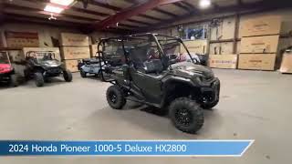 2024 Honda Pioneer 10005 Deluxe HX2800 [upl. by Amein]