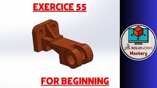 SolidWorks Mastery for beginners Exercice 55 [upl. by Rosati]