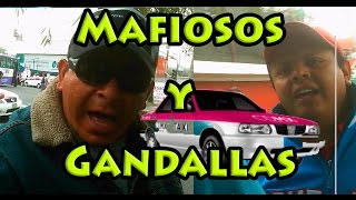 Agresiones de los mafiosos Taxistas del INVEA en la ADO Segunda Parte [upl. by Mallon876]