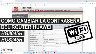 Cómo cambiar la contraseña del wifi Router HUAWEI HG8045H y HG8245H  NETLIFE [upl. by Kaylil]