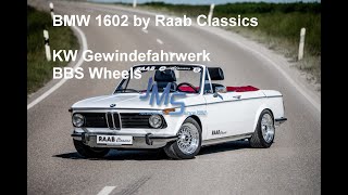 BMW 02er by Raab Classics mit KWsuspensions Gewindefahrwerk  BBS Felgen [upl. by Poock481]