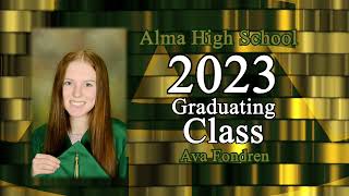 2023 Alma High School Graduation Video [upl. by Alyakim846]