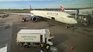 TRIP REPORT Delta Airlines Premium Select on the Airbus A350 from Sydney to Los Angeles [upl. by Sheff]