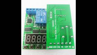 HighTrigger Multifunction Delay Relay PLC Cycle Timer Switch microControl 12V [upl. by Purdum2]