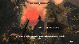 How to get the Ring of Hircine and Saviors Hide Skyrim [upl. by Holle]