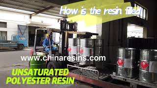 Professional unsaturated polyester resin manufacturing Factory UPR [upl. by Nhabois]