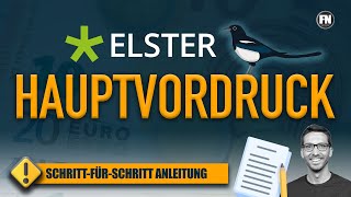 Steuererklärung 2020 Elster 💰 Erste Schritte  Hauptvordruck 2020 Elster Steuererklärung ausfüllen [upl. by Enneyehc]