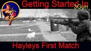 Getting Started in 3 Gun 3 Gun Junior Shooter Hayley Steines First Match 3 Gun Stage Breakdown [upl. by Anelec]