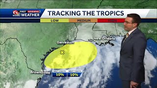 Invest 90L expected to bring flood threat to Louisiana [upl. by Pedaias]