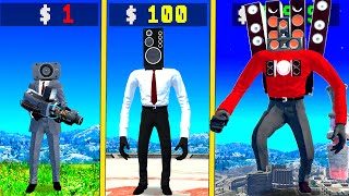 1 SPEAKERMAN to 1000000000 in GTA 5 [upl. by Indira]