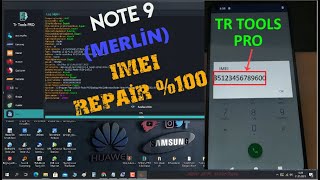 REDMİ NOTE 9 IMEI REPAİR TR TOOLS PRO 100 BOOTLOADER LOCKED [upl. by Bittencourt830]