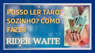 Como Aprender A Jogar e Ler Tarot Rider Waite Sozinha Fácil Siga Essas 5 Dicas [upl. by Fritze551]